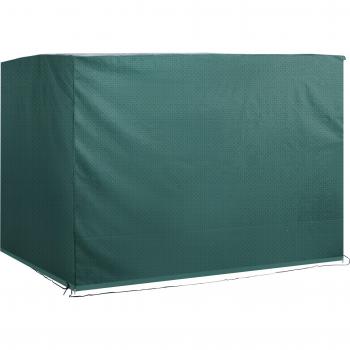 Funda Verde Impermeable para Columpio Outsunny 215x155x150 cm – Antiviento y Cremallera