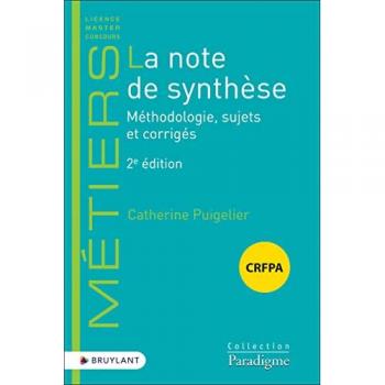 La note de synthèse CRFPA 2ed
