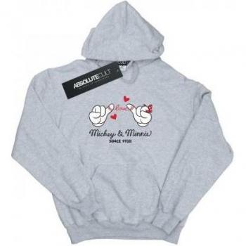 Moletom Mickey Con Corazón Blanco