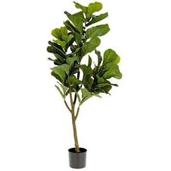 Planta Artificial Ficus 150 cm con Maceta Negra