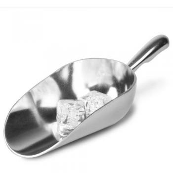Genware 202‑6 Aluminium Scoop, 6″, 12 oz