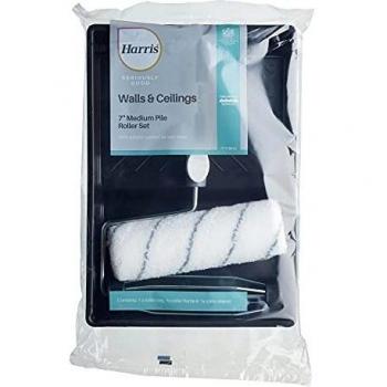 Harris Emulsion Wall & Ceilings Paint Roller Tray Set 7
