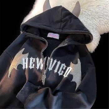 Kawaii Devil Hoodie Negra