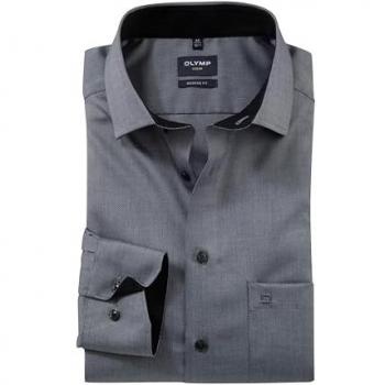 Tessera OLYMP: Camicia Grigio Scuro