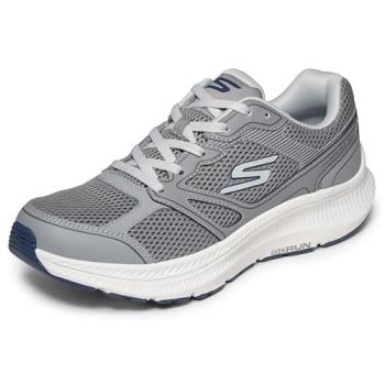 Skechers GO RUN Consistent 2.0 Mapleton Lace‑Up Sneaker – Men’s Gray, Size 8