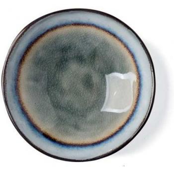 Soucoupe en porcelaine glacée 4,5/6,5 pouces