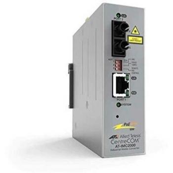 Convertidor de medios Gigabit POE+ TAA 10/100/1000T