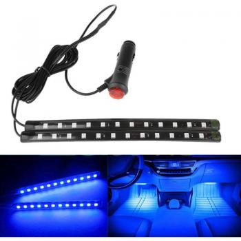 White 2X12 LED Neon Strip for Car Interior
