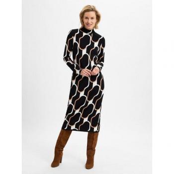 S.Oliver Modisches Strick-Maxikleid