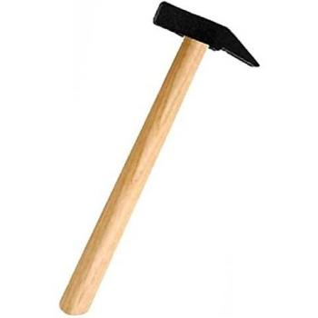 Martello falegname manico in legno verniciato