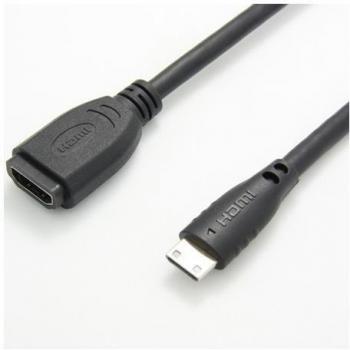 Nilox-Cable HDMI a Mini HDMI Nilox NX080200103 Negro 15 cm