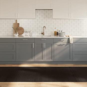 Teppich Dunkelbraun 100x400 cm