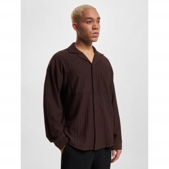 XL Dark Brown Long Sleeve Shirt – Def Cali