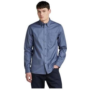 G‑Star Camicia Standard Indigo a Maniche Longe