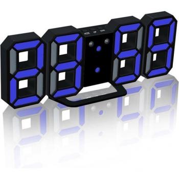 3D LED Alarm Clock for Home