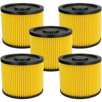 Set de 5 Filtros para Aspiradoras Einhell BT-VC