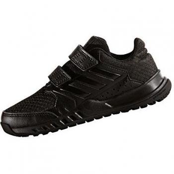 Adidas Unisex Fortagym Cf K Kids Sports Shoes, Nero