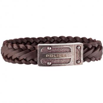 Polizia Bracciale Cuoio