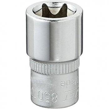 Hazet 850-E12 Attacco quadro 1/4 (6,3 mm) Inserto a bussola TORX esterno T 12