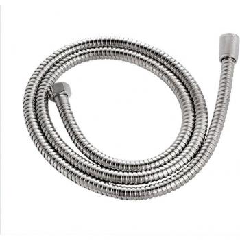Tuyau de Douche Anti-Torsion en Acier Inoxydable Chromé 1m