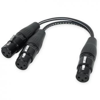 Keepdrum YC025 Y-Adapterkabel für XLR-Verbindungen