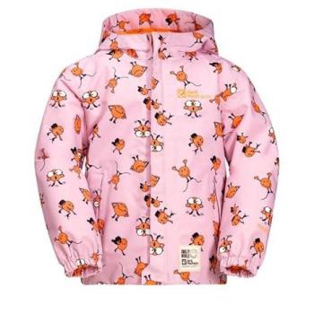 Jack Wolfskin Smileyworld Barn 2-lagers Fulltryckt Jacka Ikon Vattenlilja