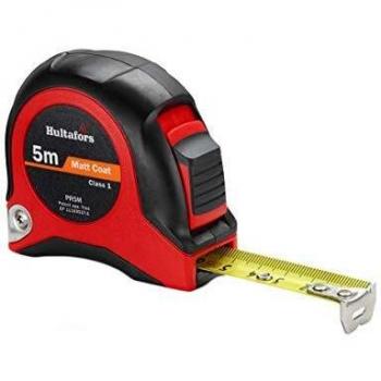 Roller Tape Measure 5 m with Locking Hook – 19 mm Wide – 350203