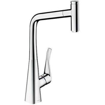 Mitigeur Hansgrohe Metris Select M71 320 avec douchette extractible