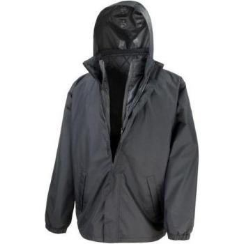 Core 3‑in‑1 Mens Outerwear – L, Black