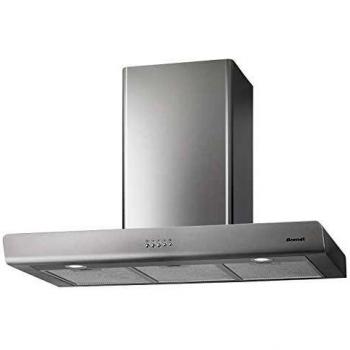 Cappa a Parete BHB6902X 90 cm Brandt Acciaio Inossidabile 606 m³/h