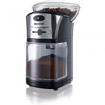 SEVERIN Black/Silver Coffee Bean Grinder KM 3874