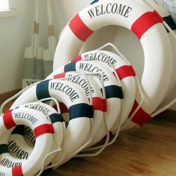 Bouée de Sauvetage « Ring Boat » Accroche-Intérieur 35 cm Bleu