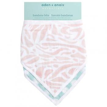 Aden + anais™ Bandana Lätzchen Tropicalia Baumwolle 2er Set