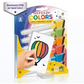 Speed Colors: Collezione Carte & Pennarelli Espansione per Gioco da Tavolo