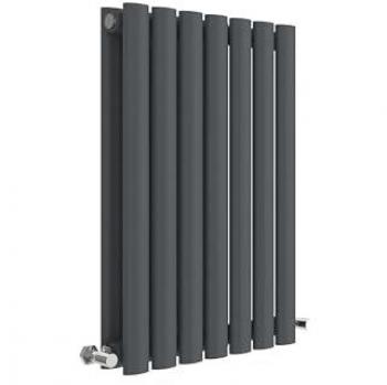 Balterley Double Panel Heatwave Radiator – 1546 BTU, 600 × 412 mm, Anthracite
