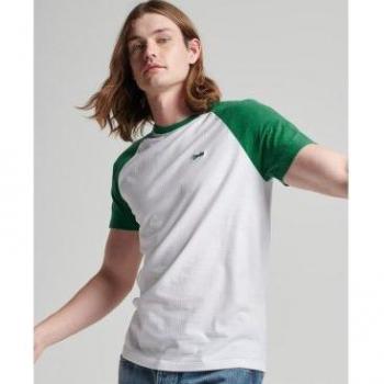 Superdry Camiseta Cuello O Béisbol