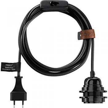 Montura de Lámpara Hoopzi Negra