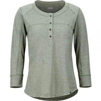 Marmot Damen 3/4 Ärmel Shirt „Wm's Kerr“ – Crocodile, M