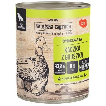 Alimentazione Umida per Cani Wiejska Zagroda Anatra&Pera 12x800g
