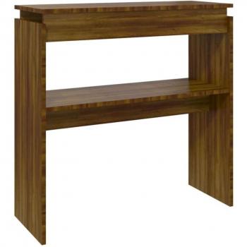 Mesa de Entrada con Estantes para Organización 80x30x80 cm