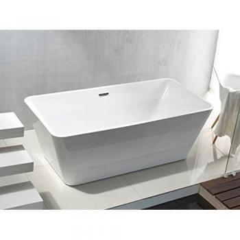 Quadro Badewanne Acryl Weiß 180x80 cm