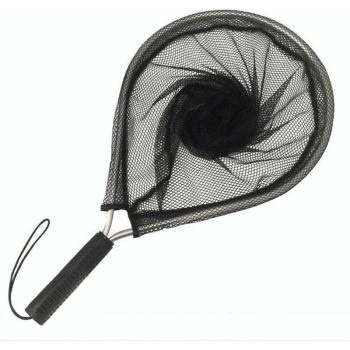Filet de pêche portable en aluminium, pour pêche à la mouche