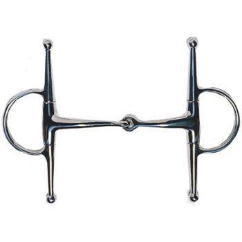 5 Korsteel Stainless Steel Snaffle Bit