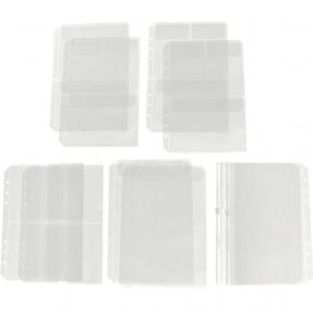 6 Hole Zipper Binder Bags