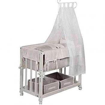 Culla 4 in 1 con Cosleeping e Dondolo