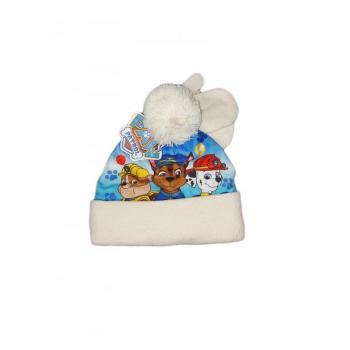 Cappellino e Muffola + Guanti per Bambini, Paw Patrol Bianco TG‑50