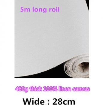 Künstlerleinwand 28 cm, 5 Meter für Gemälde