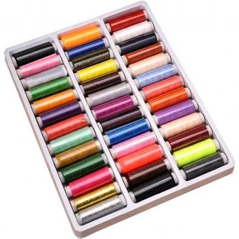 Kit de Carretes de Hilo 39 Colores