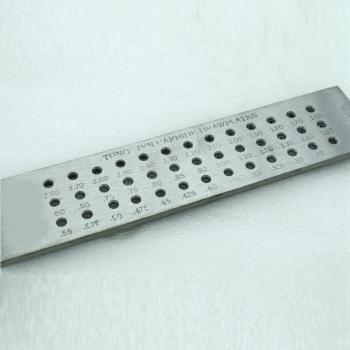 Tungsten Carbide 52 Hole Draw Plate Round 0.26-4.10mm