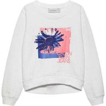Calvin Klein Jeans Sweatshirt für Kinder „Flower Graphic Cn“ – Logoprint